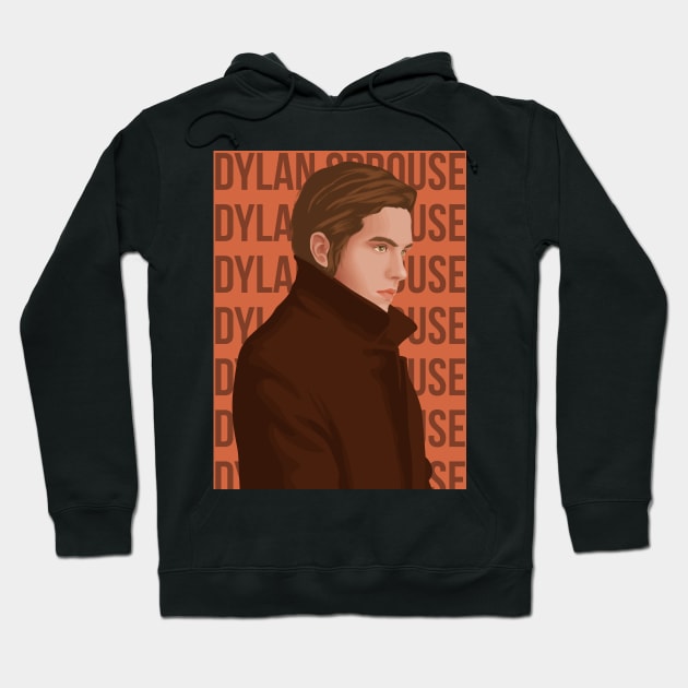 Dylan Sprouse Hoodie by ArtMoore98